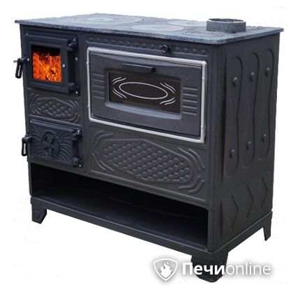 Отопительно-варочная печь МастерПечь ПВ-05С с духовым шкафом, 8.5 кВт в Вологде